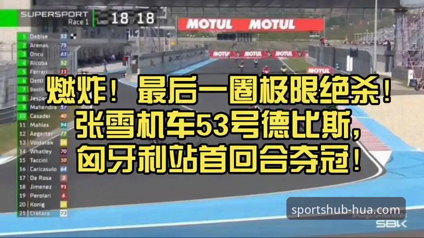 匈牙利站绝杀夺冠完整指南——在华体育平台重温德比斯最后一圈的超车艺术